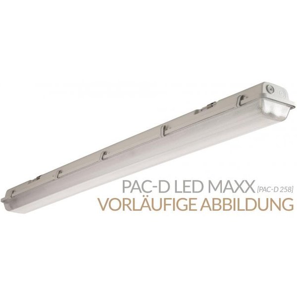 FLUO Feuchtraumleuchte IP65 PAC-D MaXX 110W 18000lm 4K 15350mm, f.hohe Räume