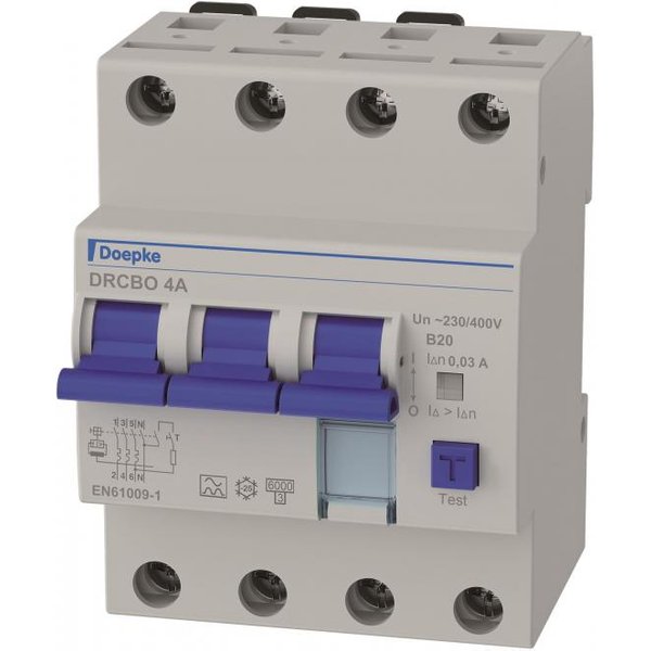 Doepke DRCBO 4 B20/0,03/3N-A FI-/LS-Kombination 3p+N 20 A 09945105