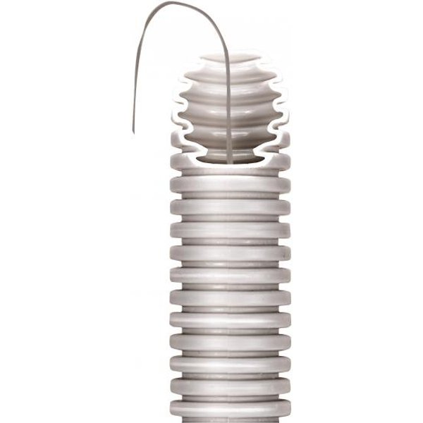 GEWISS DX20140R ICTA/40F Grau mittleres Rohr gewellt 40mm m.Zugdraht (Inhalt 25 Stück)
