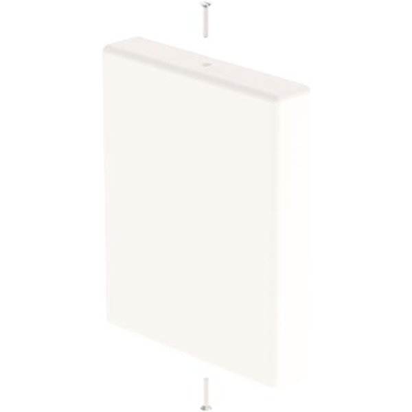 Unex Endstück reinweiß RAL9010 31382-02 60x75 U24X