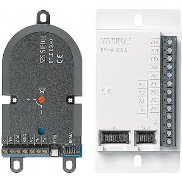 Siedle BTLE 051-05 Bus-Einbautürlautsprecher Schwarz