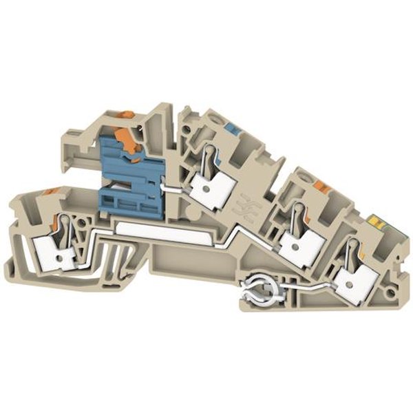Weidmüller AITB 4 BB NDT-L-PE Installationsreihenklemme 2669100000