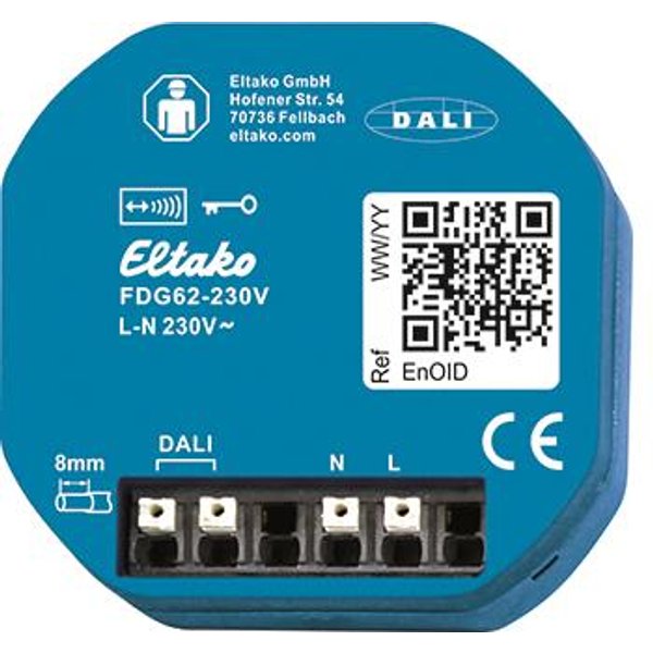 Eltako Funk-DALI-Gateway FDG62-230V 30100868