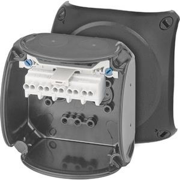 Hensel Ex-Kabelabzweigkasten KX 0202 C 1,5-2,5qmm 5polig schwarz Ex-Zone 2 u.22