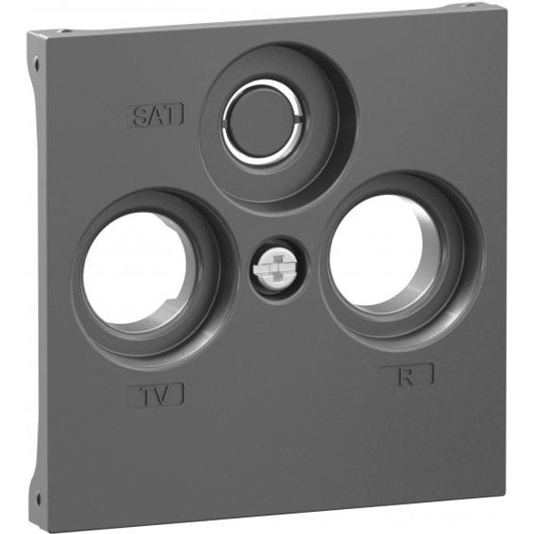Legrand 765456 SEANO Abdeckung TV-R-SAT f.Fremdfabrikate Farbausführung: