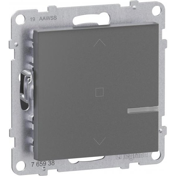 Legrand 765938 Seano with Netatmo Rollladenschalter Anthrazit