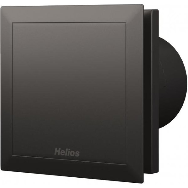 Helios Minivent DN100 M1/100 black zweistufig black 40770