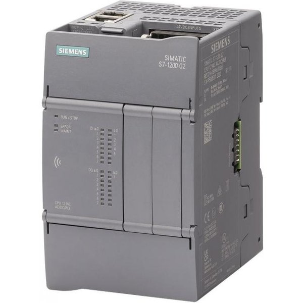 Siemens SIMATIC 6ES7214-1BH50-0XB0 S7-1200 G2 CPU 1214C AC/DC/Relais 14DI
