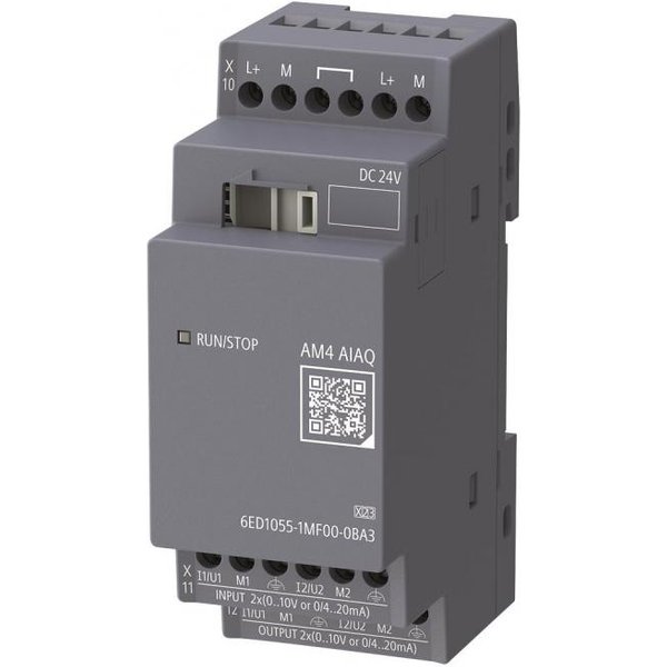 Siemens LOGO! AM4 6ED1055-1MF00-0BA3 AI/AQ LOGO! 9 Erweiterungsmodule DC24V