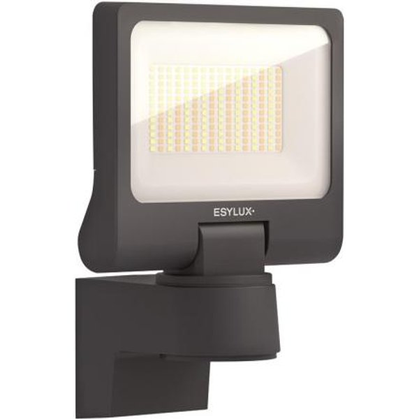 Esylux Außenstrahler SUNJA grafit 4300lm 2700K/4000K IP65, dreh-und schwenkbar