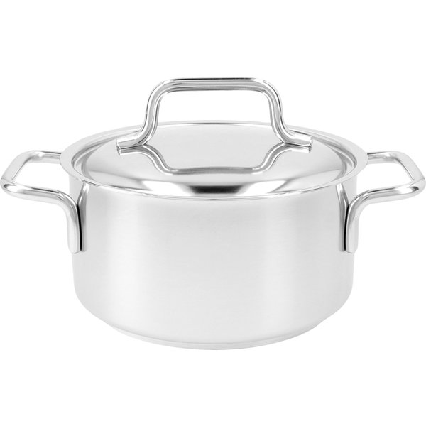 Demeyere Apollo 7 Cacerola con tapa 16 cm, 18/10 Acero inoxidable