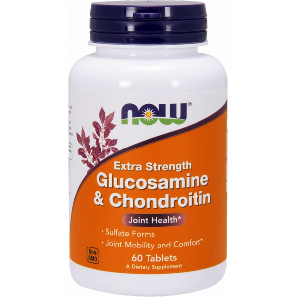 Regeneracja Stawów Glukozamina + Chondroityna Now Foods Glucosamine & Chondroitin 60tab