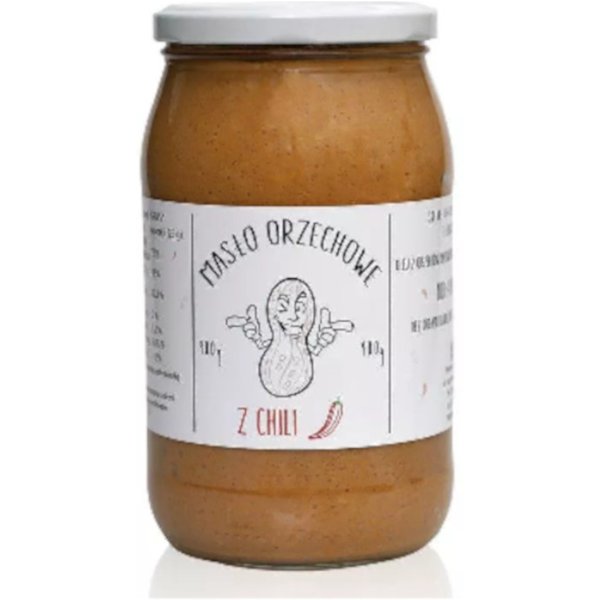 Zdrowa Żywność Masło Orzechowe Monster Arachidowe z Chilli 900g