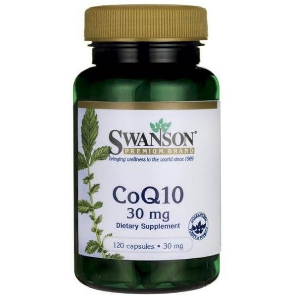 Zdrowe Serce Koenzym Q10 Swanson CoQ10 30mg 60kaps