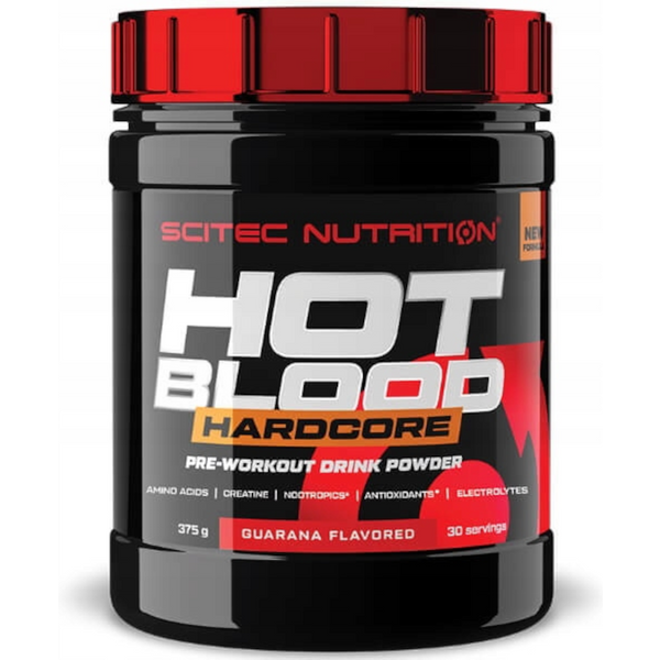 Suplement Przedtreningowy Wieloskładnikowy Scitec Nutrition Hot Blood Hardcore 375g