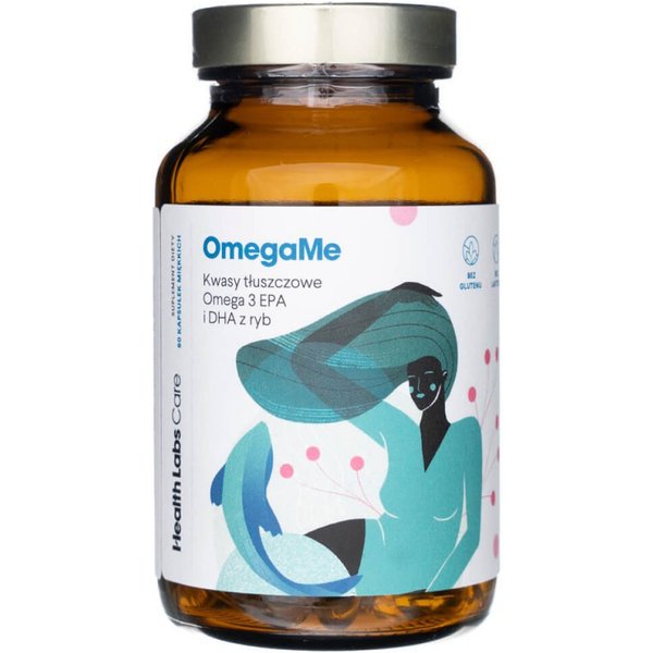 Kwasy Tłuszczowe Omega Health Labs Care OmegaMe 120softgels