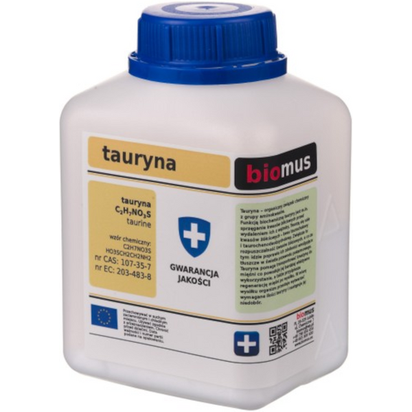 Aminokwasy Tauryna Biomus Tauryna 500g