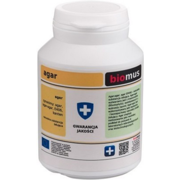 Surowiec chemiczny Agar Biomus Agar 100g