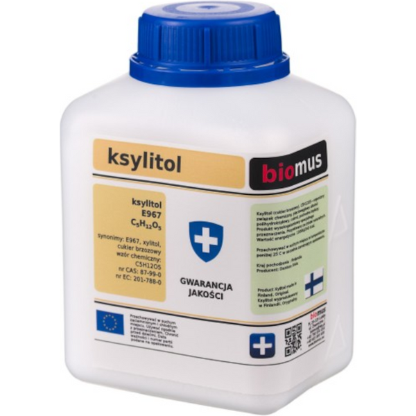Zamiennik Cukru Ksylitol Biomus Ksylitol Fiński Danisco 500g