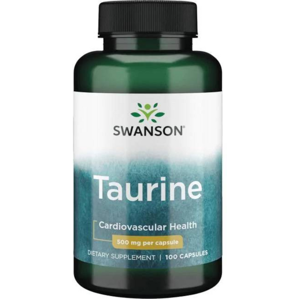 Aminokwasy Tauryna Swanson Taurine 500mg 100kaps