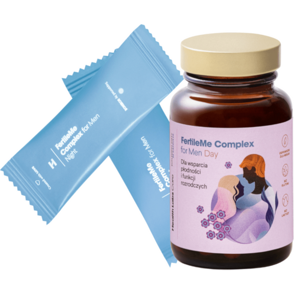 Męska Kondycja Kompleks Health Labs Care FertileMe Complex For Men 30kaps + 30sasz