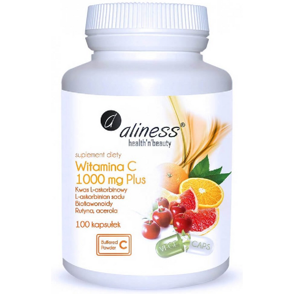 Aliness Witamina C 1000 mg Plus 100 kapsułek