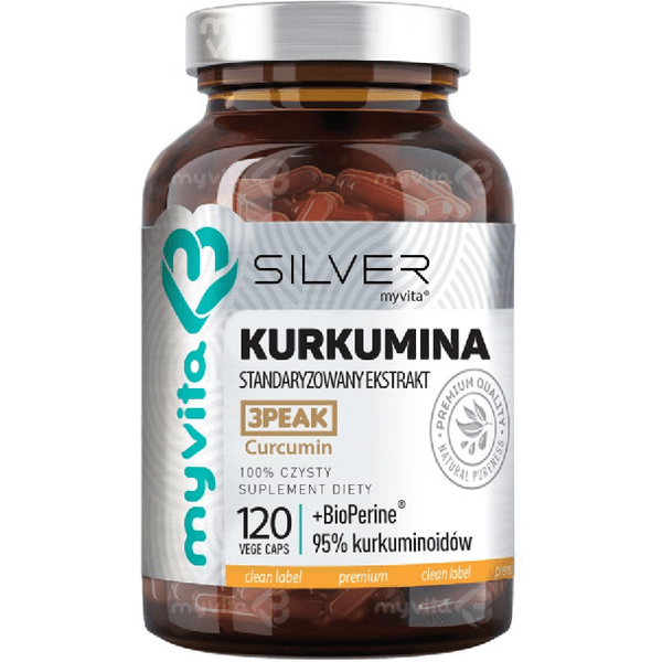 Wsparcie Wątroby Kurkumina MyVita Silver Kurkumina 120kaps