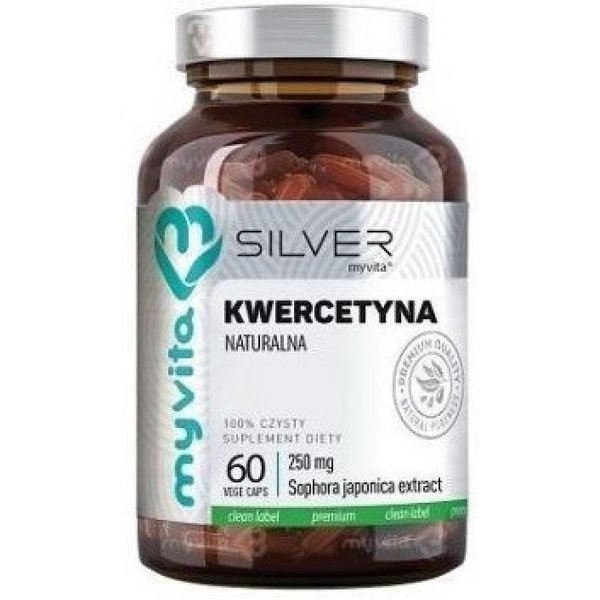 Wsparcie Odporności Kwercetyna MyVita Kwercetyna Naturalna 60kaps
