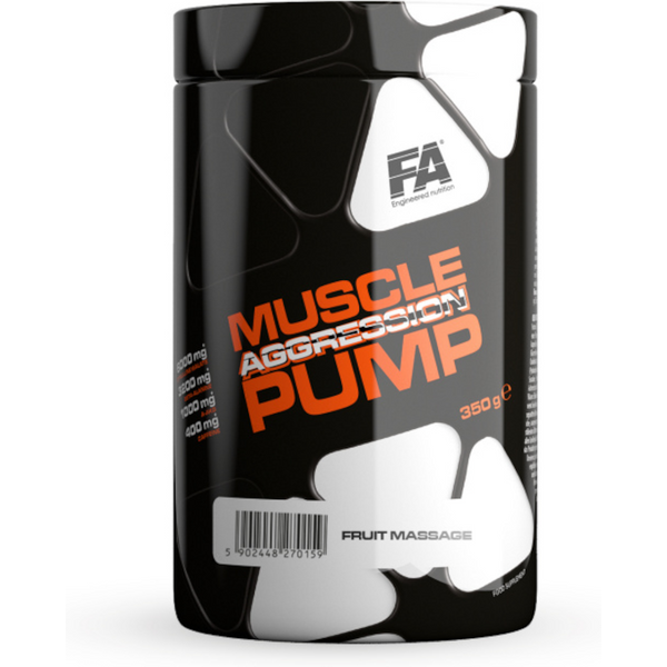 Suplement Przedtreningowy Wieloskładnikowy Fitness Authority Muscle Pump Aggression 350g