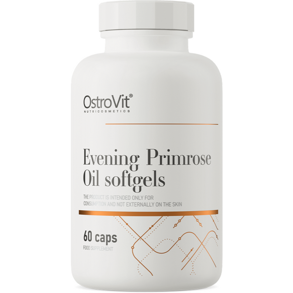 Kwasy Tłuszczowe Olej z Wiesiołka Ostrovit Evening Primrose Oil 60softgels