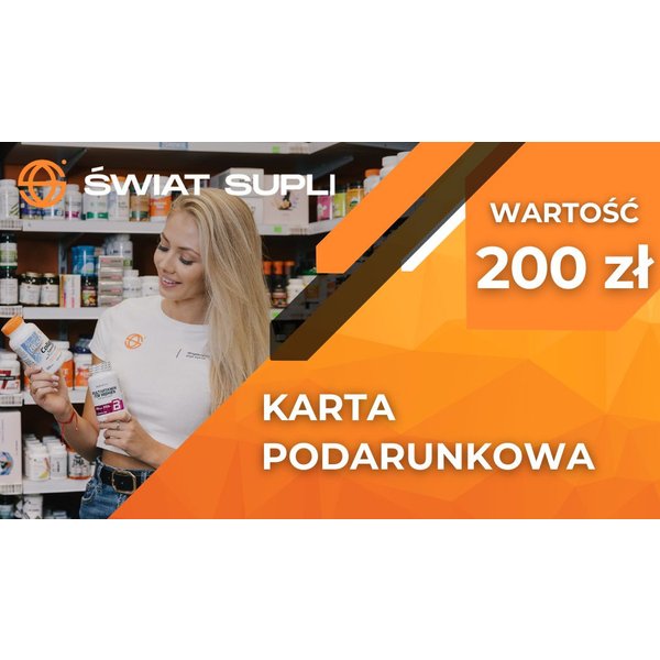 Karta Podarunkowa 200 zł