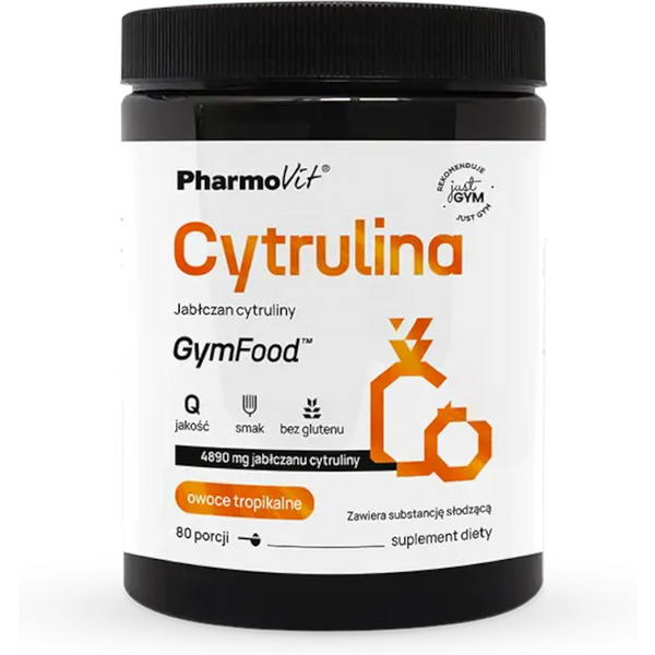 Aminokwasy Cytrulina Pharmovit Cytrulina Gym Food 400g