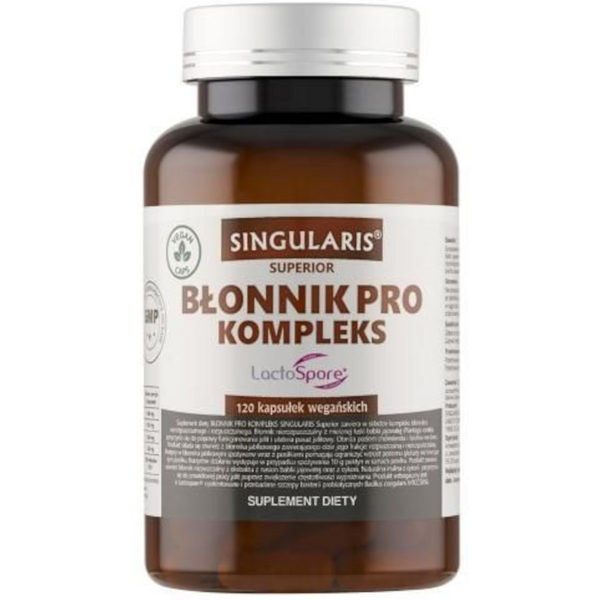 Prawidłowe Trawienie Błonnik Singularis Błonnik Pro Kompleks 120kaps