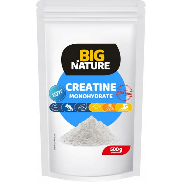 Kreatyna Monohydrat Big Nature Monohydrat Kreatyny 500g