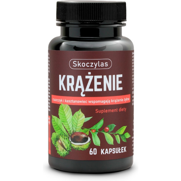 Zdrowie Kompleks Skoczylas Krążenie, ruszczyk, diosmina, kasztanowiec 60kaps