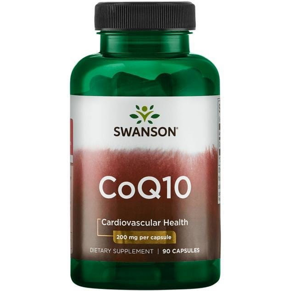 Zdrowe Serce Koenzym Q10 Swanson CoQ10 200mg 90kaps
