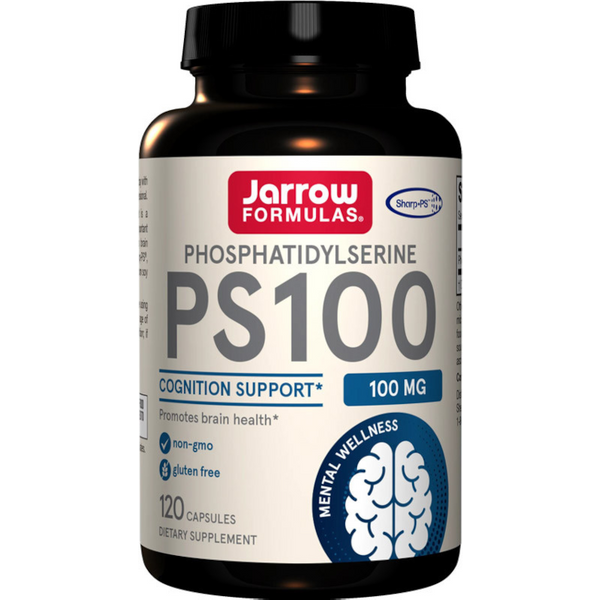Wsparcie Mózgu Fosfatydyloseryna Jarrow Formulas PS 100 120caps