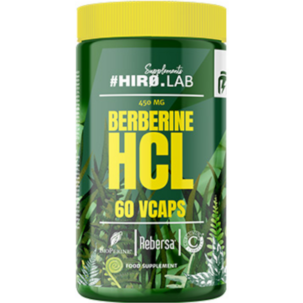 Trawienie Hiro Lab Berberine HCL 450mg 60vcaps