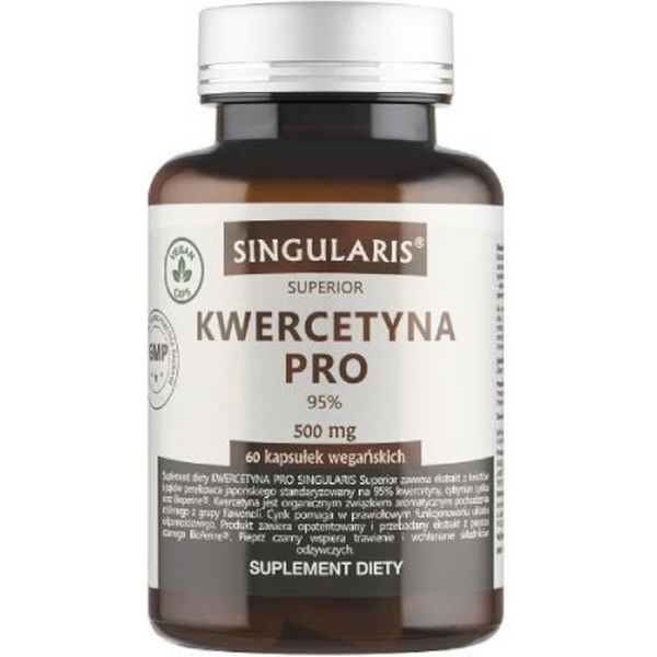 Wsparcie Odporności Kwercetyna Singularis Kwercytyna Pro 60kaps