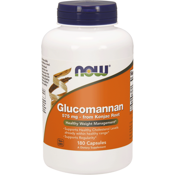 Trawienie Now Foods Glucomannan 180vcaps