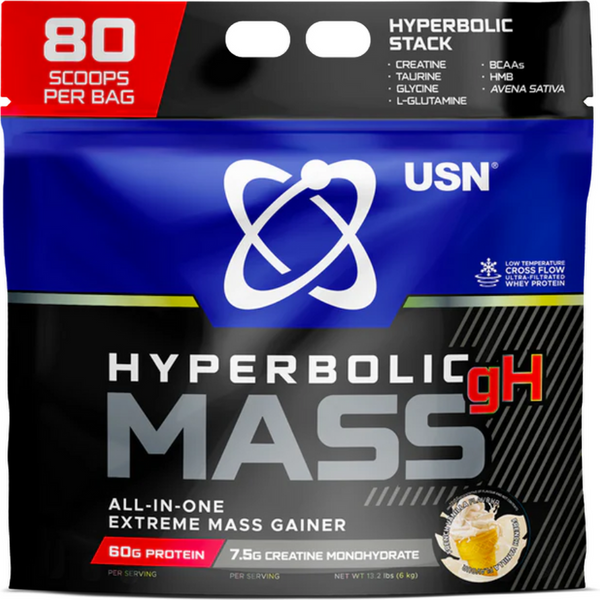 Odżywka Węglowodanowo-Białkowa USN Hyperbolic Mass 6000g