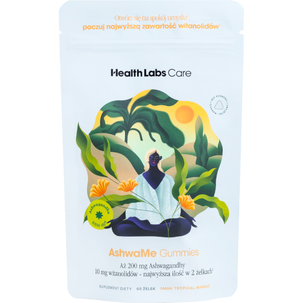 Adaptogeny Health Labs AshwaMe Gummies 60żelek