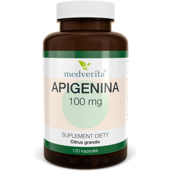 Antyoksydanty MEDVERITA Apigenina 100mg 120kaps