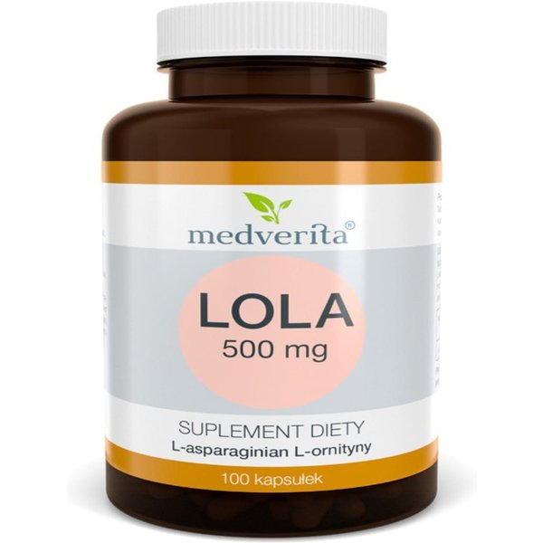 Aminokwasy Medverita LOLA 500mg 100kap