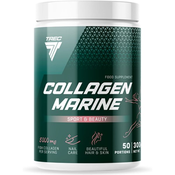 Wsparcie Włosów, Skóry, Paznokci Trec Nutrition Collagen Marine 300g JAR