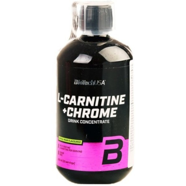 Odchudzanie L-karnityna BioTechUSA L-Carnitine + Chrome 500ml