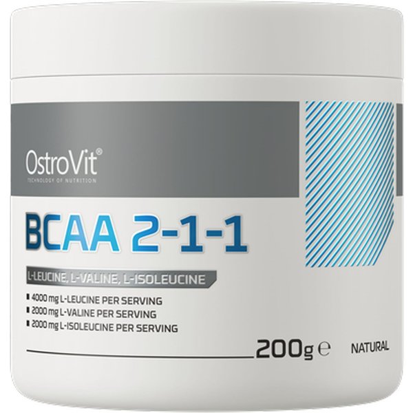 Aminokwasy BCAA Ostrovit True Taste BCAA 2-1-1 200g