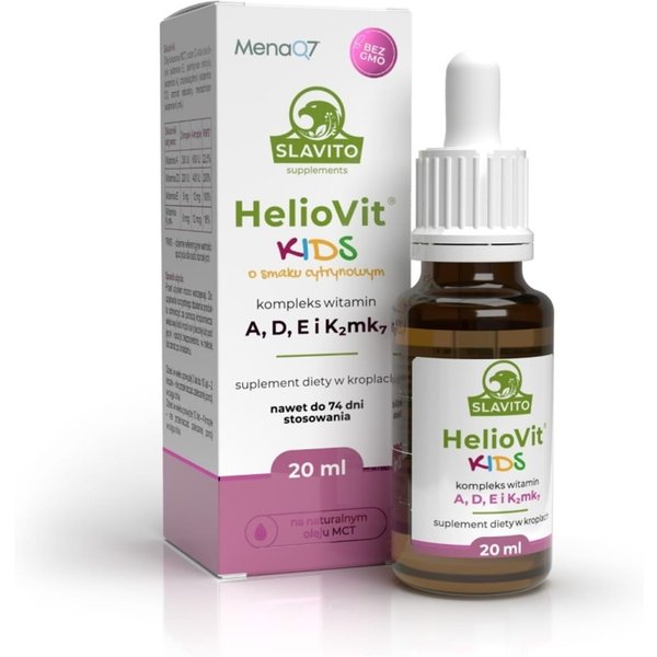 Witaminy dla Dzieci Slavito HelioVit Kids 20ml