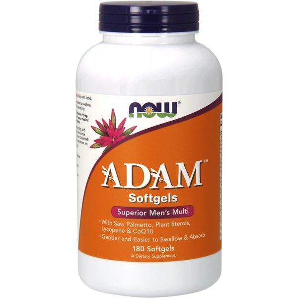 Witaminy i Minerały dla Mężczyzn Now Foods ADAM 180softgels
