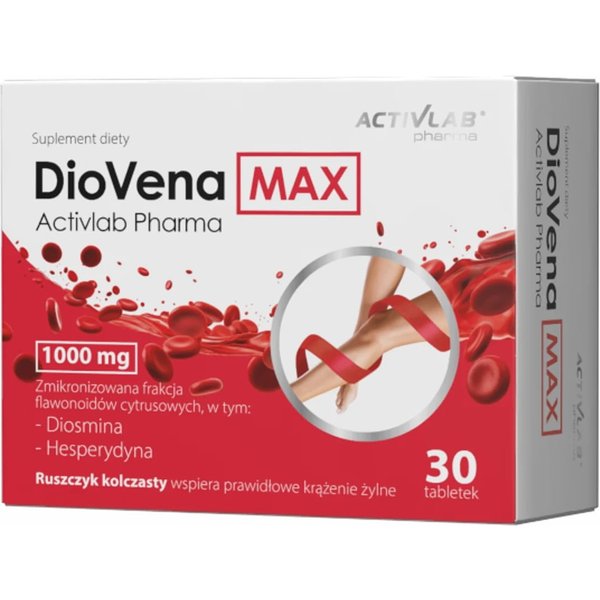 Serce i Układ Krążenia Activlab DioVena Max 30tabs